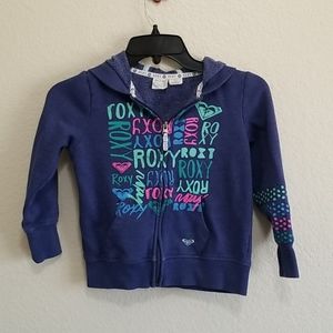 ROXY Girls FULL ZIP HOODIE XS